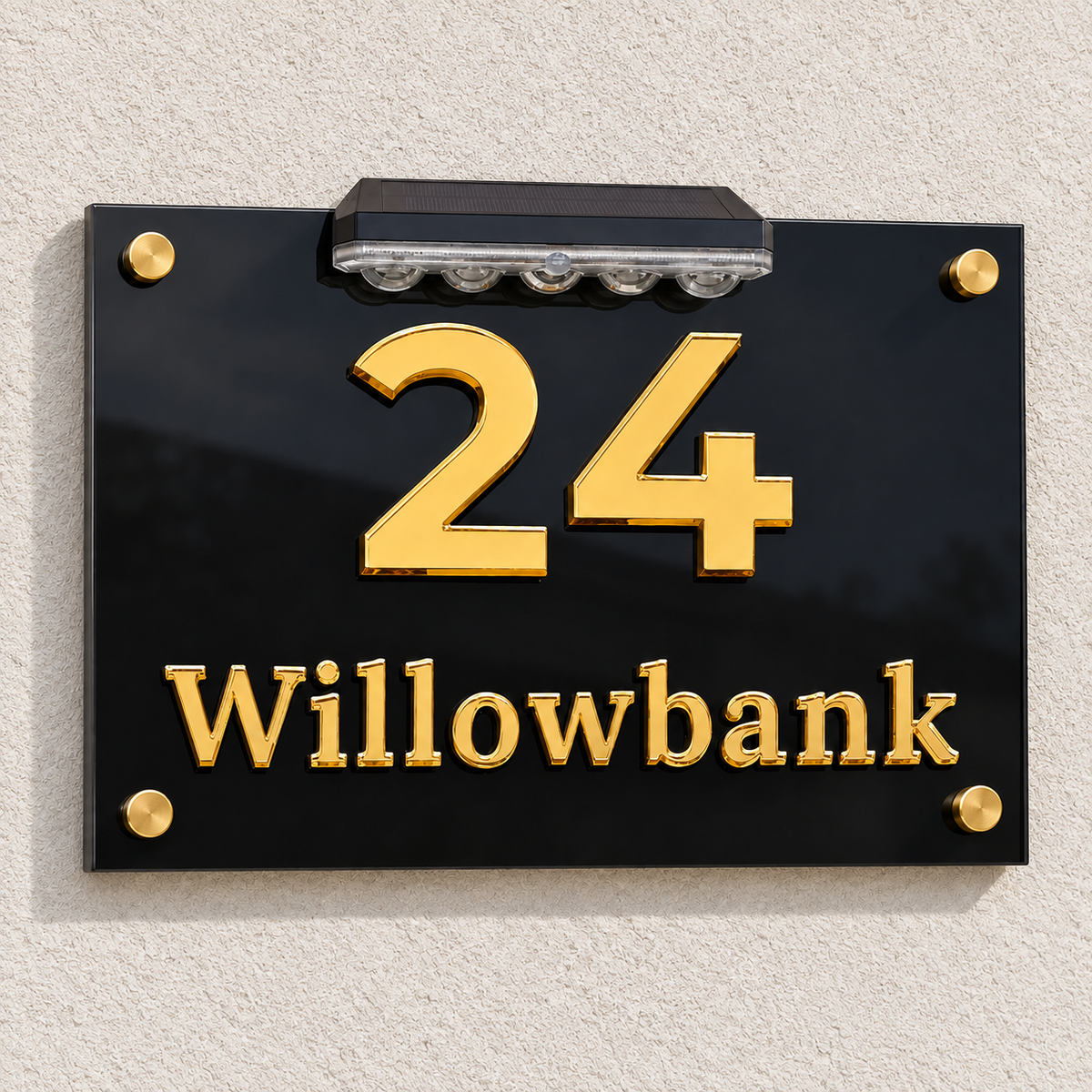 Raised Acrylic Plaque