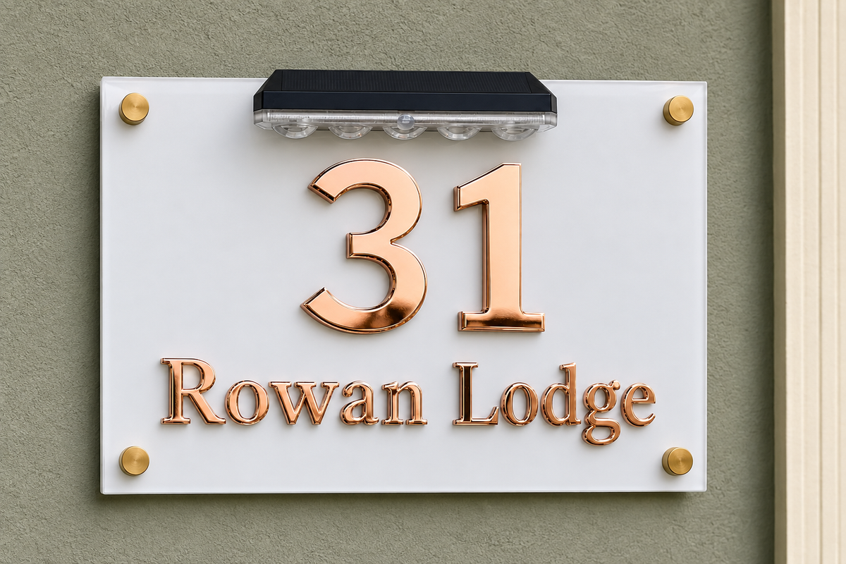 Raised Acrylic Plaque
