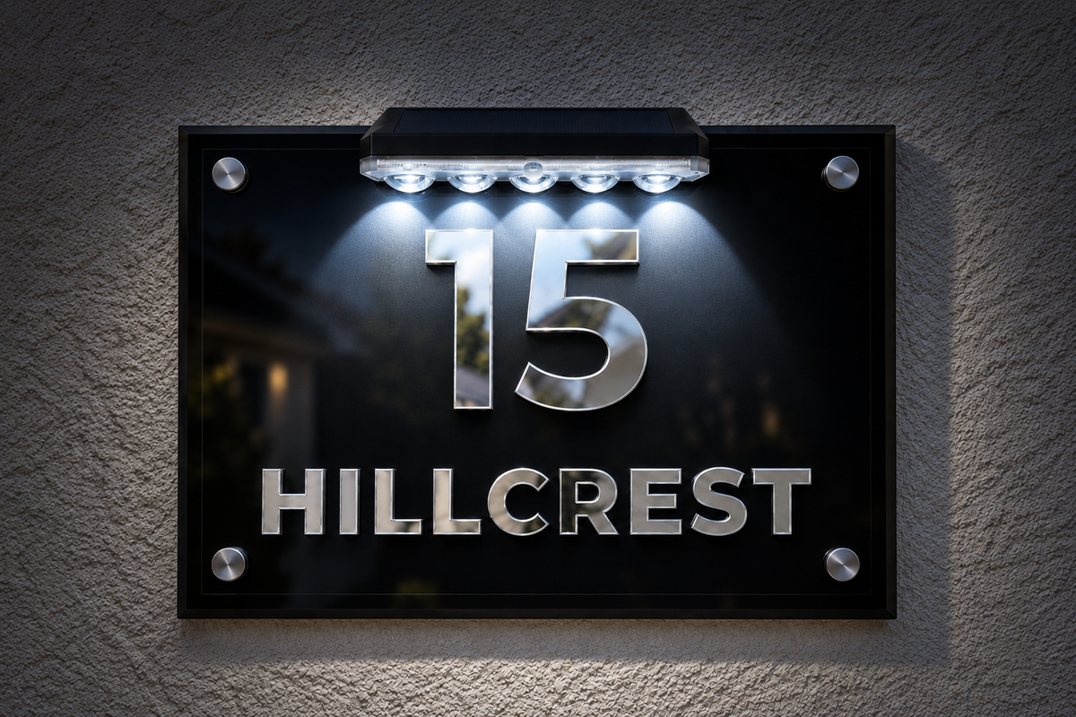 Raised Acrylic Plaque