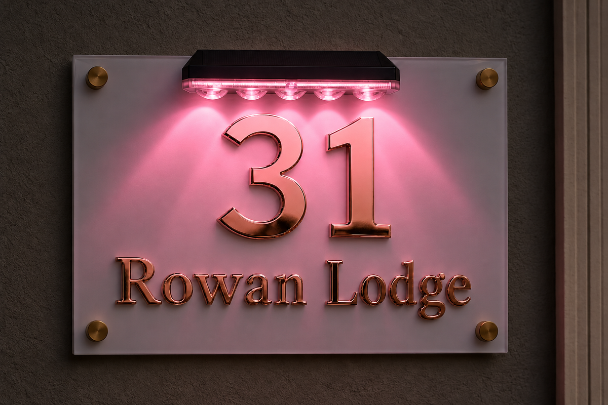 Raised Acrylic Plaque