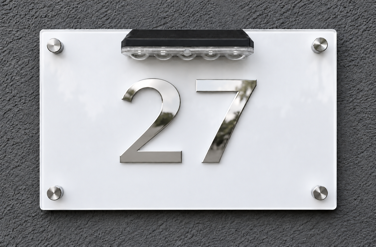 Raised Acrylic Plaque