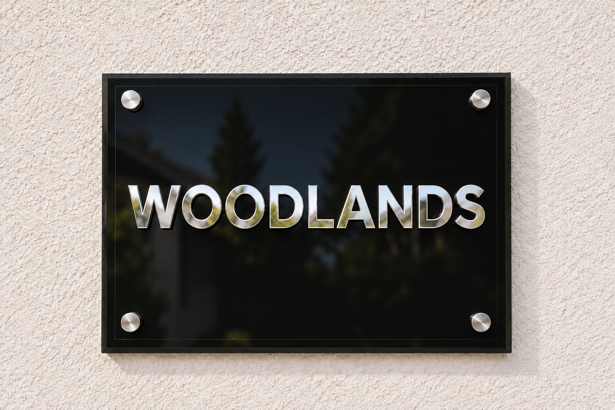 Raised Acrylic Plaque