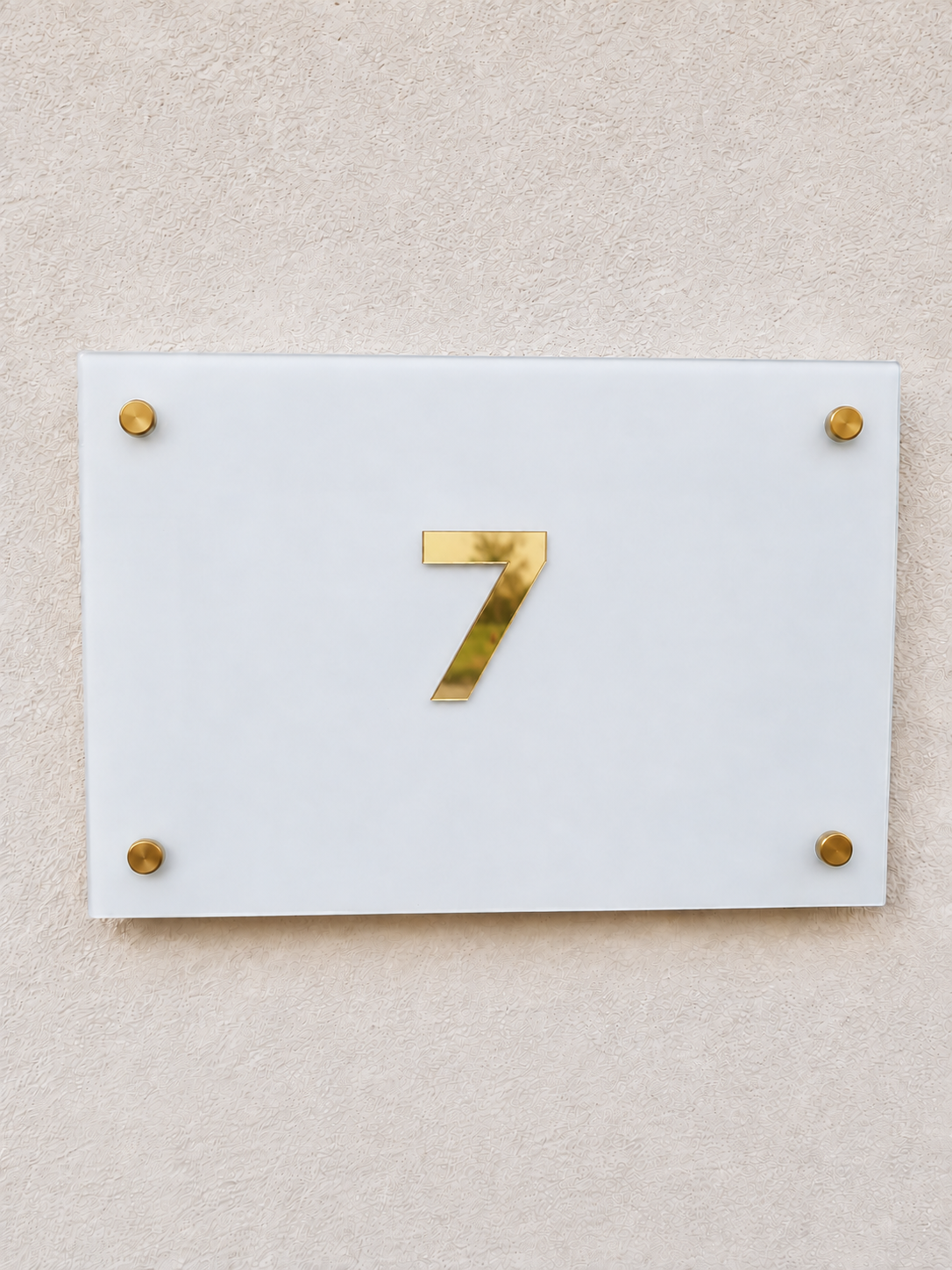 Raised Acrylic Plaque